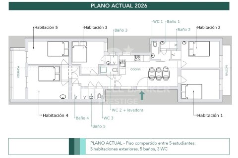 5 bedrooms apartment for sale in Barcelona, Catalonia, Spain № 5255 - photo 24