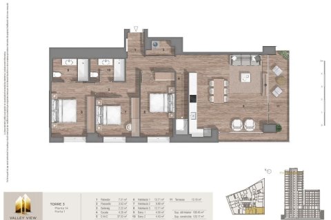 Купить пентхаус в Андорра, Испания с 3 спальни, 215м², № 7889 - фото 2