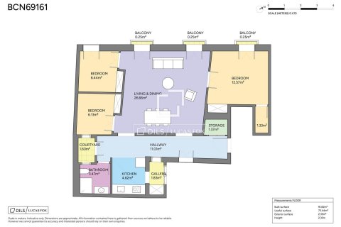3 bedrooms apartment for sale in Barcelona, Catalonia, Spain № 7119 - photo 11