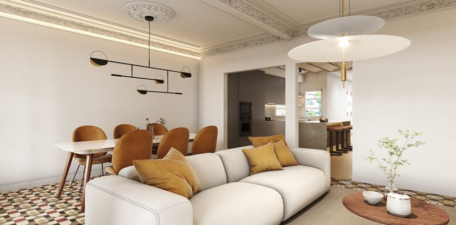 3 chambres apartment à vendre à Barcelona, Catalonia, Spain № 1500