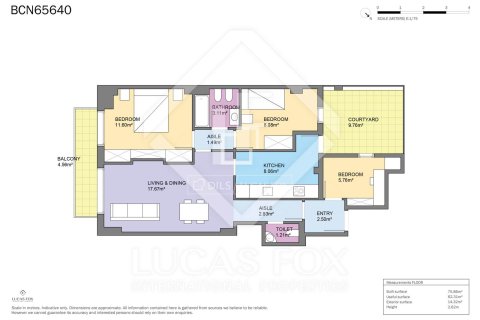 3 chambres apartment à vendre à Eixample, Barcelona, Catalonia, Spain № 4445 - photo 22