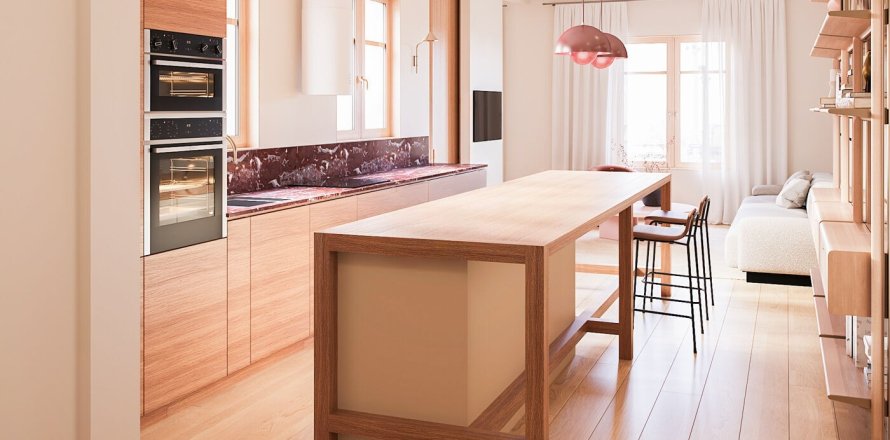 Apartamento de 3 dormitorios en venta en Barcelona, Cataluña, Spain № 1489