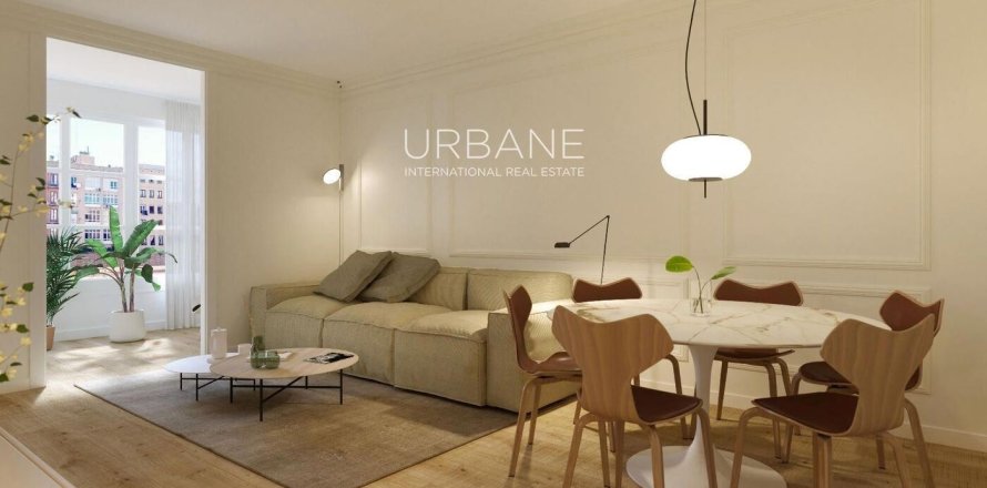 Квартира с 2 спальнями в Эшампле, Барселона, Каталония, Испания № 2660