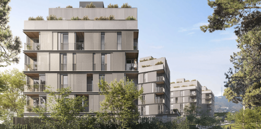 Квартира с 5 спальнями в Барселоне, Каталония, Испания № 1169