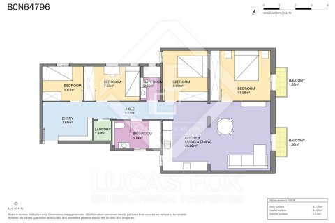 4 bedrooms apartment for sale in Barcelona, Catalonia, Spain № 4102 - photo 22