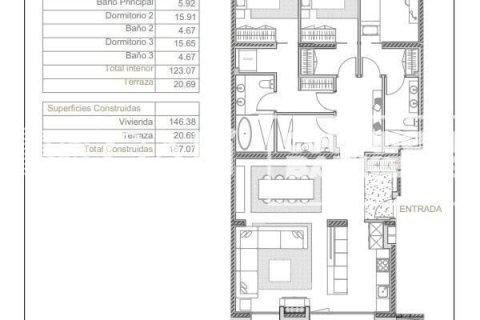 Apartamento de 3 dormitorios en venta en Principado De Andorra (Ninguna Poblacion Tiene C.P.), Lérida, Cataluña, Spain № 5600 - foto 17