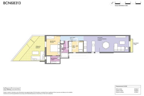 Apartamento de 2 dormitorios en venta en Barcelona, Cataluña, Spain № 6597 - foto 27