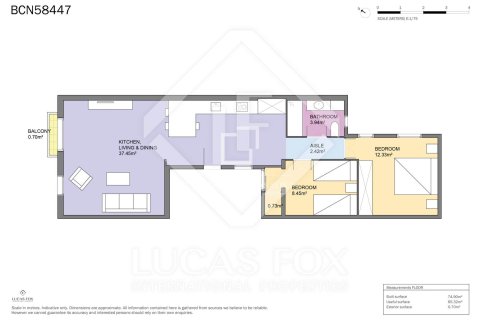 2 chambres apartment à vendre à Barcelona, Catalonia, Spain № 3781 - photo 29