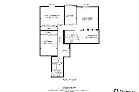 Apartamento de 1 dormitorio en venta en Barcelona, Cataluña, Spain № 7108 - foto 2