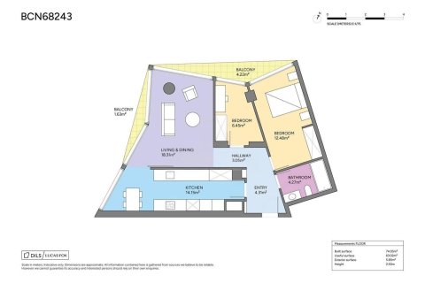 Apartamento de 2 dormitorios en venta en Barcelona, Cataluña, Spain № 7105 - foto 2