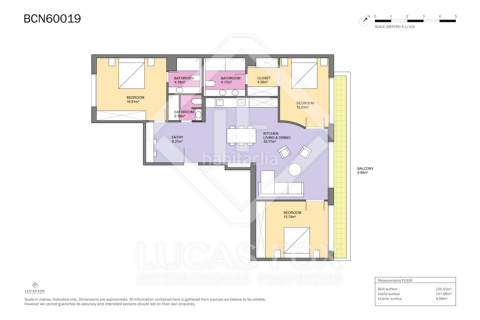 Купить квартиру в Старый город, Барселона, Испания с 3 спальни, 126м², № 3572 - фото 3