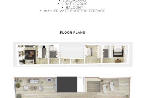 2 chambres apartment à vendre à Barcelona, Catalonia, Spain № 1053 - photo 11