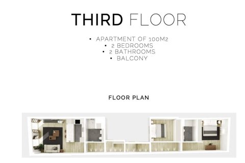 Купить пентхаус в Барселона, Испания с 3 комнаты, 76м², № 1054 - фото 12