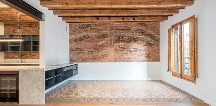 Квартира с 3 спальнями в Барселоне, Каталония, Испания № 1504