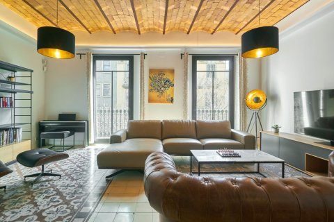 Квартира с 3 спальнями в Барселоне, Каталония, Испания № 1502