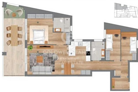 Купить пентхаус в Барселона, Испания с 3 спальни, 135м², № 7776 - фото 2
