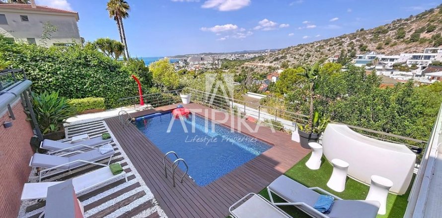 Вилла с 6 спальнями в Ситжесе, Барселона, Каталония, Испания № 2348