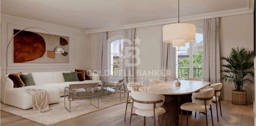 Квартира с 4 спальнями в Барселоне, Каталония, Испания № 5379