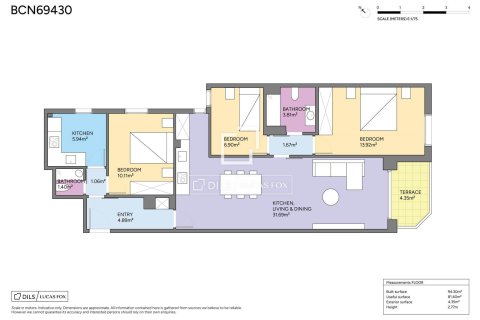 Купить квартиру в Барселона, Испания с 4 спальни, 88м², № 7182 - фото 23