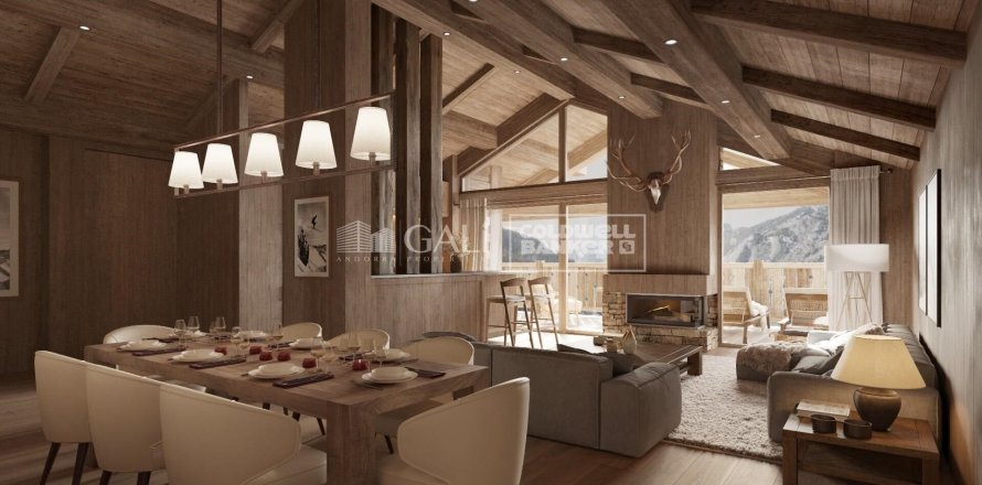 Квартира с 3 спальнями в Принципате Андорре , Лерида, Каталония, Испания № 5551