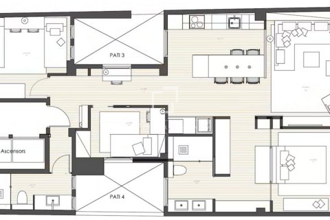3 chambres apartment à vendre à Barcelona, Catalonia, Spain № 3865 - photo 14
