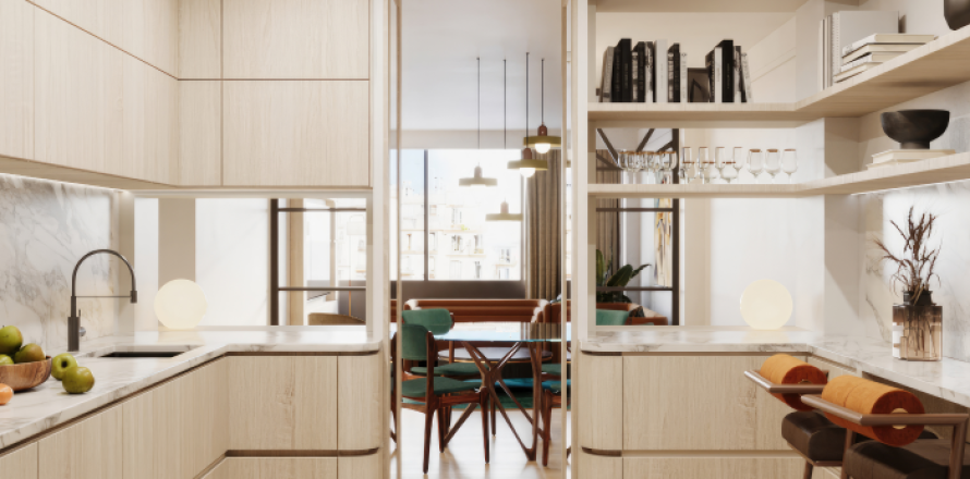 1 chambre apartment à vendre à Barcelona, Catalonia, Spain № 3662