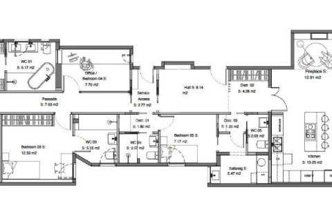 Купить квартиру в Барселона, Испания с 5 спален, 224м², № 7740 - фото 10