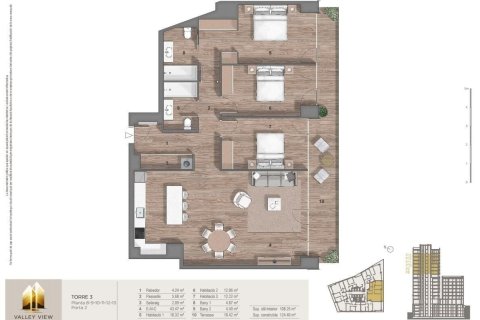 Купить квартиру в Андорра, Испания с 3 спальни, 143м², № 7745 - фото 2